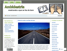 Tablet Screenshot of ambidestria.wordpress.com