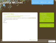 Tablet Screenshot of jesswilliams.wordpress.com