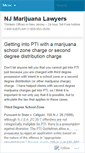 Mobile Screenshot of njmarijuanalawyers.wordpress.com