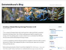 Tablet Screenshot of dotnetwidkunal.wordpress.com