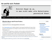 Tablet Screenshot of planwirtschaft.wordpress.com