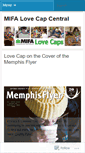 Mobile Screenshot of lovecaps.wordpress.com