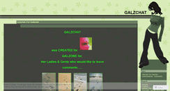 Desktop Screenshot of galzchat.wordpress.com