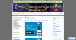 Desktop Screenshot of cparmymania.wordpress.com