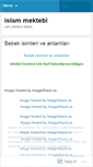 Mobile Screenshot of islammektebi.wordpress.com