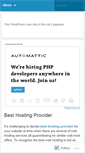 Mobile Screenshot of besthostinindia.wordpress.com