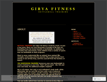 Tablet Screenshot of giryafitness.wordpress.com