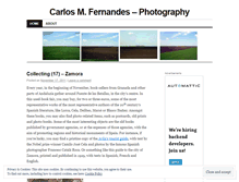 Tablet Screenshot of carlosmfernandes.wordpress.com