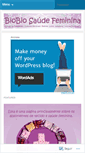 Mobile Screenshot of biobiosaudefeminina.wordpress.com