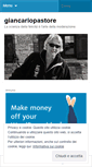 Mobile Screenshot of giancarlopastore.wordpress.com