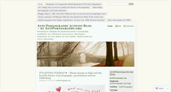 Desktop Screenshot of antipornographyactivist.wordpress.com