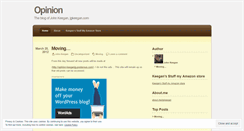 Desktop Screenshot of jgkeegan.wordpress.com