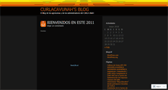 Desktop Screenshot of curlacavunah.wordpress.com