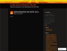 Tablet Screenshot of curlacavunah.wordpress.com