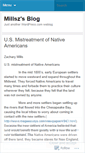 Mobile Screenshot of millsz.wordpress.com