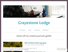 Tablet Screenshot of grayestone.wordpress.com