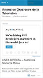 Mobile Screenshot of anunciosgraciosos.wordpress.com