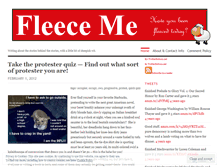 Tablet Screenshot of fleeceme.wordpress.com