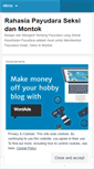 Mobile Screenshot of payudaraseksi.wordpress.com