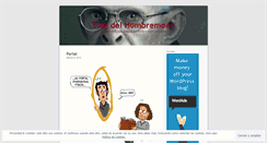 Desktop Screenshot of hombremono.wordpress.com