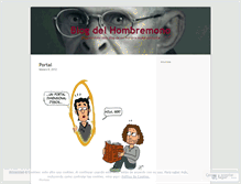 Tablet Screenshot of hombremono.wordpress.com
