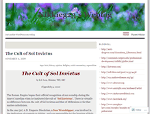 Tablet Screenshot of nikkieg23.wordpress.com