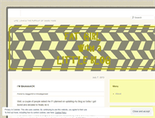 Tablet Screenshot of fatgirlwithalittleblog.wordpress.com