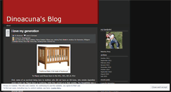 Desktop Screenshot of dinoacuna.wordpress.com