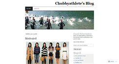 Desktop Screenshot of chubbyathlete.wordpress.com