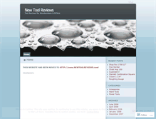Tablet Screenshot of newtoolreviews.wordpress.com