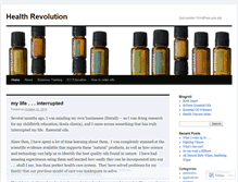 Tablet Screenshot of kansashealthrevolution.wordpress.com