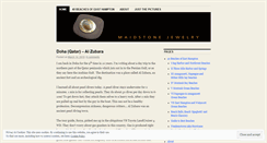 Desktop Screenshot of maidstonejewelry.wordpress.com