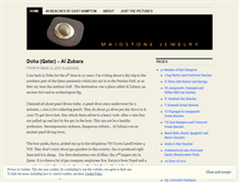 Tablet Screenshot of maidstonejewelry.wordpress.com