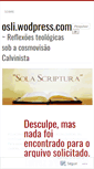 Mobile Screenshot of osli.wordpress.com