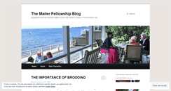 Desktop Screenshot of mailerfellows.wordpress.com