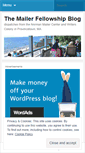 Mobile Screenshot of mailerfellows.wordpress.com