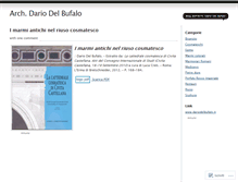 Tablet Screenshot of dariodelbufalo.wordpress.com