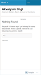 Mobile Screenshot of akvaryumbilgi.wordpress.com