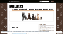 Desktop Screenshot of huellitasdeperro.wordpress.com