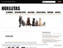 Tablet Screenshot of huellitasdeperro.wordpress.com