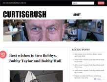 Tablet Screenshot of curtisgrush.wordpress.com