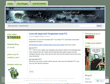 Tablet Screenshot of noaforce.wordpress.com