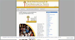 Desktop Screenshot of escritoresporlatierra.wordpress.com