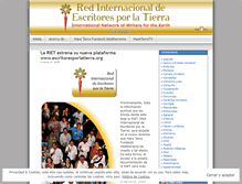 Tablet Screenshot of escritoresporlatierra.wordpress.com