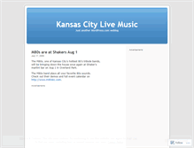 Tablet Screenshot of kansascitylivemusic.wordpress.com