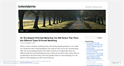 Desktop Screenshot of ludastalpinta.wordpress.com
