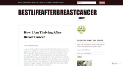 Desktop Screenshot of bestlifeafterbreastcancer.wordpress.com