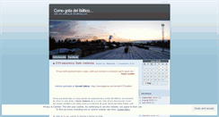 Desktop Screenshot of dondenaceelviento.wordpress.com