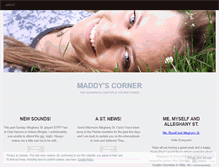 Tablet Screenshot of maddyscor.wordpress.com