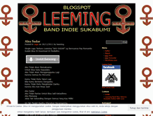 Tablet Screenshot of leeming.wordpress.com